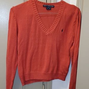 WOMENS RALPH LAUREN VNECK SWEATER SIZE XLARGE